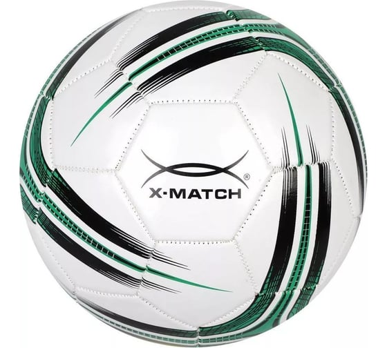Мяч футбольный X-match 1 слой PVC 1.6 мм, 410 г, размер 5 56438 1
