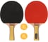 Набор для настольного тенниса X-match ракетки 2 шт, шарики 2 шт, чехол 649121 1