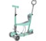Самокат "Pony" 3 в 1, колеса PU со светом, мятный Moby Kids 641447 1