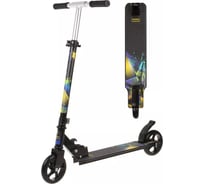 Самокат X-match Galaxy 145 мм, PU, 100% алюминий, черный 641362