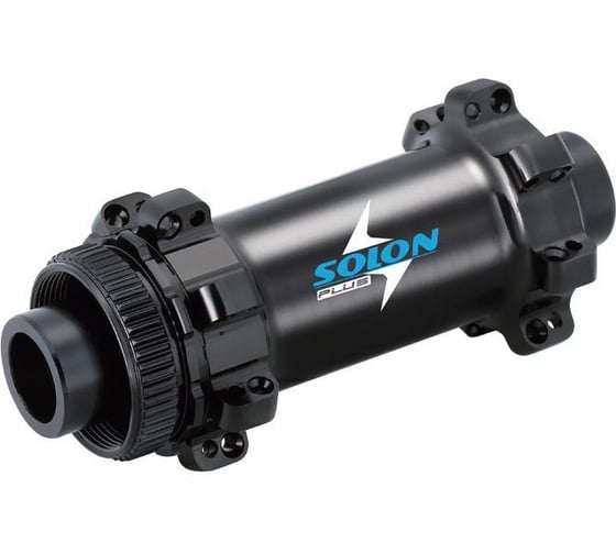 Втулка передняя SOLON DH991TF BOOST 28H DISC CL M15 110 мм, ось 15 мм, черная, крепление IS6, 2 промподшипника HQ-0015354