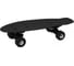 Скейтборд-пенниборд Наша Игрушка пластик, 43 см, колеса PVC, крепления пластик, чёрный 614725 1