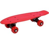Скейтборд-пенниборд Наша Игрушка пластик, 43 см, колеса PVC, крепления пластик, красный 614720