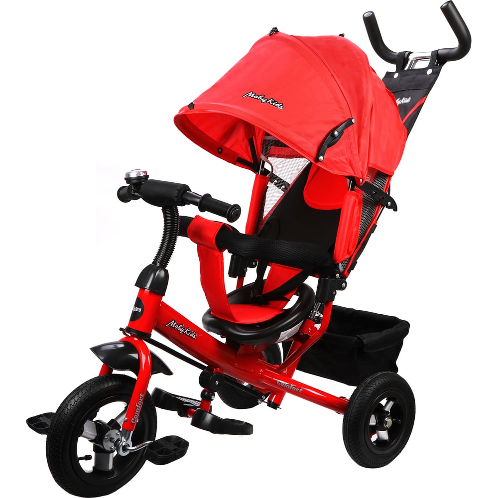 Велосипед Moby Kids 3 колесный Comfort 10x8 AIR, красный 641224 ...
