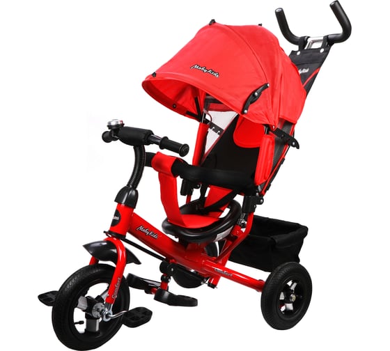 Велосипед Moby Kids 3 колесный Comfort 10x8 AIR, красный 641224 1