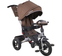 Велосипед Moby Kids 3 колесный Leader 360 12x10 AIR Car, темный шоколад 649360