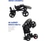 Велосипед детский трехколесный складной Moby Kids 5 в 1 Voyager 360, серый 649307 8