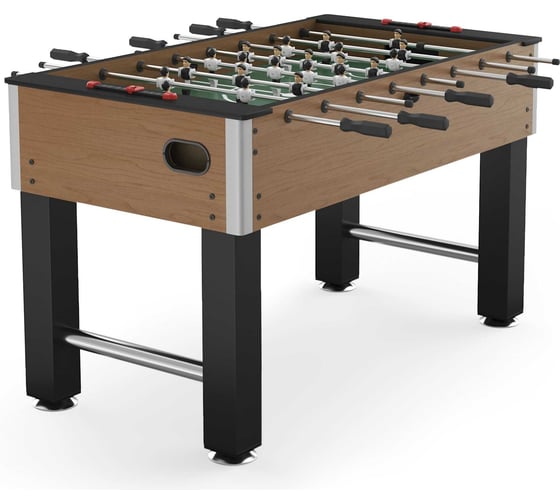 Игровой стол UNIXline Футбол - Кикер, 140x74 cм, Wood GTSFU140X74WD