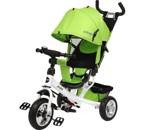 Велосипед трехколесный Moby Kids Comfort 10x8 EVA, зеленый 641478 1