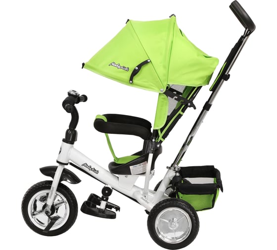 Велосипед трехколесный Moby Kids Comfort 10x8 EVA, зеленый 641478