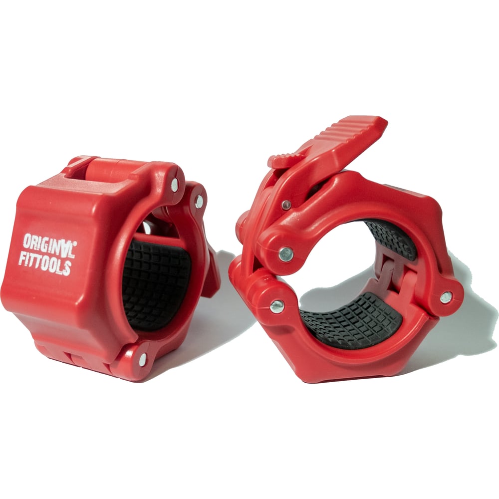 Замки олимпийские пластиковые Original FitTools красные пара FT-JKK02 ...
