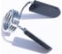 Замок пружинный Original FitTools с изогнутыми обрезиненными лапками, 51 мм FT-OC51-CVDR 2
