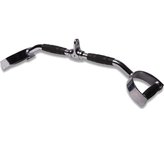 Рукоятка для мышц спины Original FitTools узкий параллельный хват, 60 см FT-MB-24-S