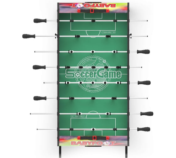 Игровой стол складной UNIXline Футбол - Кикер 122x61 cм Color+BP GTSFU122X61CL