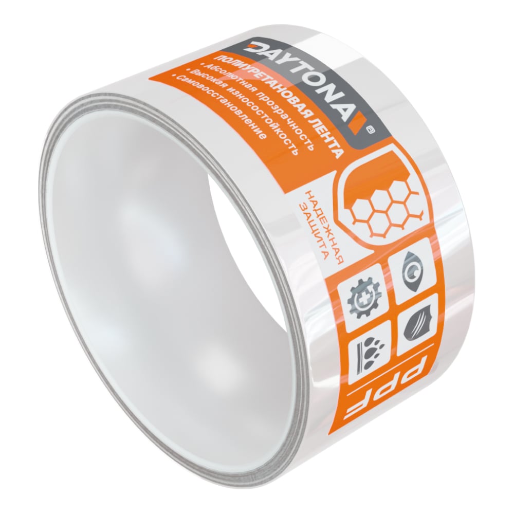 Защитная пленка для велосипеда Daytona 192 мкм, 10 м x 50 мм ...