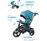 Велосипед трехколесный Moby Kids Leader 360 12x10 EVA CAR, морская волна 649359 2