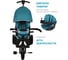 Велосипед трехколесный Moby Kids Leader 360 12x10 EVA CAR, морская волна 649359 5