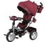 Велосипед трехколесный Moby Kids Travel Pro 360 12x10 AIR Car, бордовый 641356 1