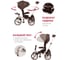 Велосипед трехколесный Moby Kids Leader 360 12x10 EVA, бордо 649239 4
