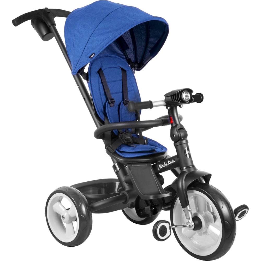 Велосипед детский трёхколёсный складной Moby Kids 5 в 1 Pioneer 360 ...
