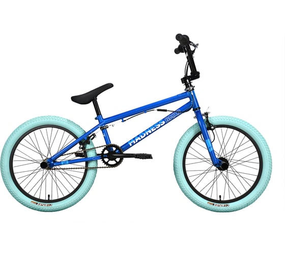 Велосипед STARK 22 Madness BMX 2, синий/белый/голубой HQ-0014011