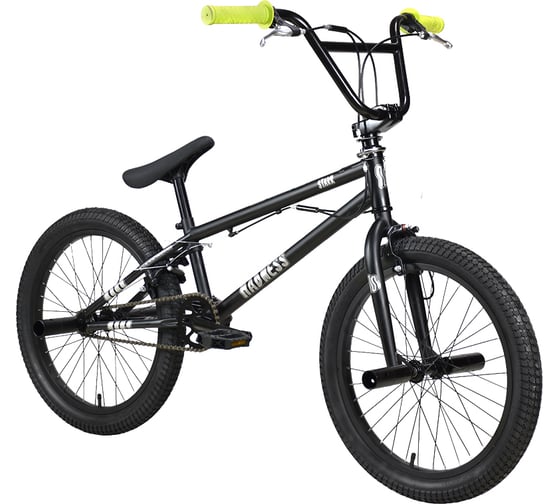 Велосипед STARK 24 Madness BMX 2, черный матовый/серебристый/черный HQ-0014368