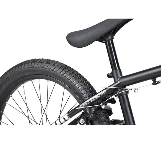 Велосипед STARK 24 Madness BMX 2, черный матовый/серебристый/черный HQ-0014368