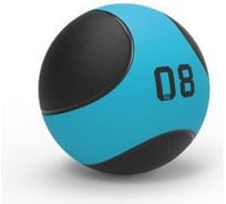 Медбол LIVEPRO Solid Medicine Ball 8 кг, черный/синий NL LP8112-08 00-00-00
