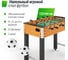 Игровой стол UNIXline Футбол - Кикер 122x64 cм, Wood GTSFU122X64WD 2