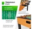 Игровой стол UNIXline Футбол - Кикер 122x64 cм, Wood GTSFU122X64WD 4