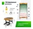Складной игровой стол Футбол - Кикер Wood UNIXline 122x61 см GTSFU122X61WD 3