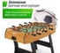 Складной игровой стол Футбол - Кикер Wood UNIXline 122x61 см GTSFU122X61WD 6