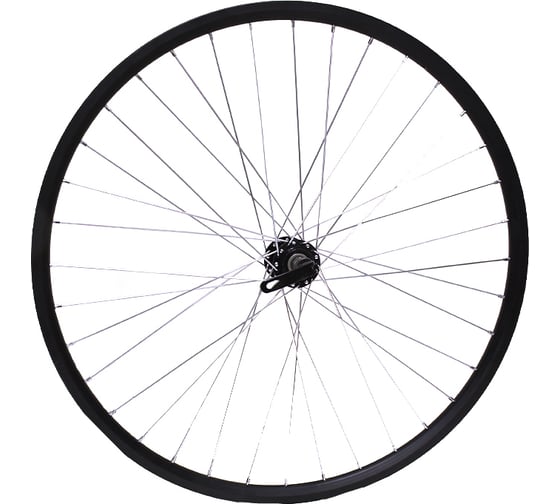 Колесо STARK 26" MTB переднее, двойной обод Qijian DA18, 36H, черный, втулка AFD-801 DISC QR 36H, 100 мм, черный HQ-0015466 1