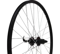 Колесо STARK 27.5" MTB двойной обод Qijian DA-18 27.5", 32H, втулка задняя Solon DH902R 32H Disc, 2 промпод, крепление IS6, черный HQ-0015479