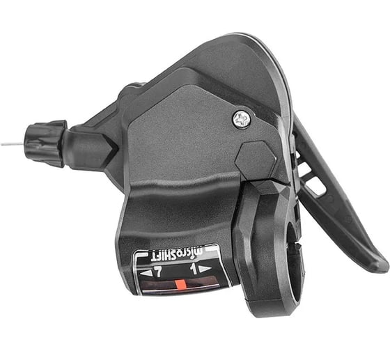Шифтер/манетка правый MICROSHIFT TS38-7R 7-ми скоростной с тросом 2050 мм 590109 HQ-0010063 1