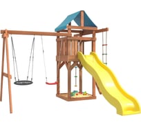 Детская площадка National Tree Company IgroWoods Premium для улицы и дачи ДП-3 Premium