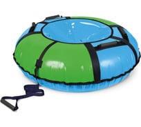 Надувная ватрушка-тюбинг Nika Классик голубой/зеленый с автокамерой 95 см ТБ1К-95/ГЗ