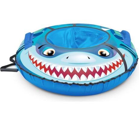 Надувная ватрушка (тюбинг) с автокамерой, 70 см, с акулой Nika ТБ3К-70/А2