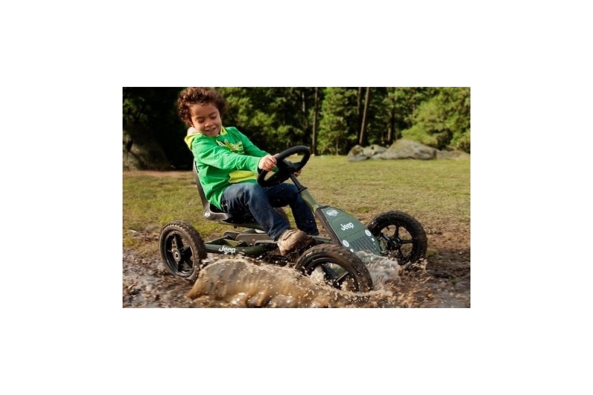 Веломобиль BERG Junior Pedal Gokart зеленый 24.21.34 выгодная цена, отзывы, характеристики