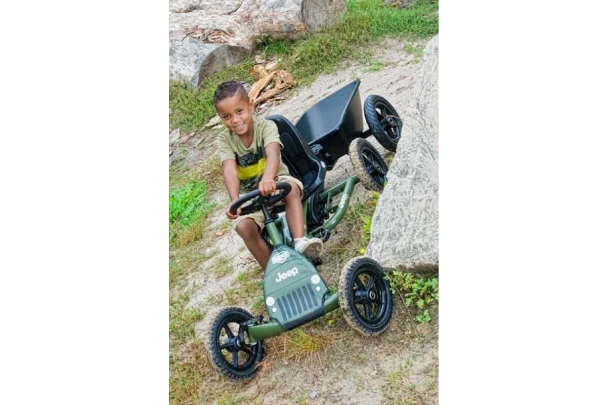 Веломобиль BERG Junior Pedal Gokart зеленый 24.21.34 выгодная цена, отзывы, характеристики