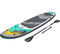 SUP-доска BestWay Aqua Wander 305x84x12 см, насос, весло, лиш, ремнабор, сумка, до 120 кг 65375 BW