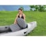 Надувная байдарка BestWay Rapid Elite X2 Kayak 312x98 см, алюминиевые весла 230 см, 2 шт, насос 62086, до 180 кг 65142 BW 12