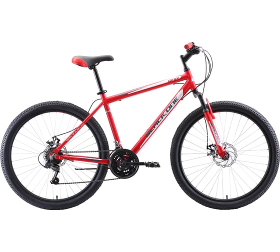 Велосипед BLACK ONE Onix 26 D Alloy красный/серый/белый, размер рамы 20" H000016552