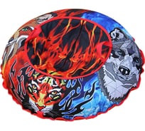 Надувные санки Ecos Ватрушка 100 Лед и Пламя, оксфорд 006315