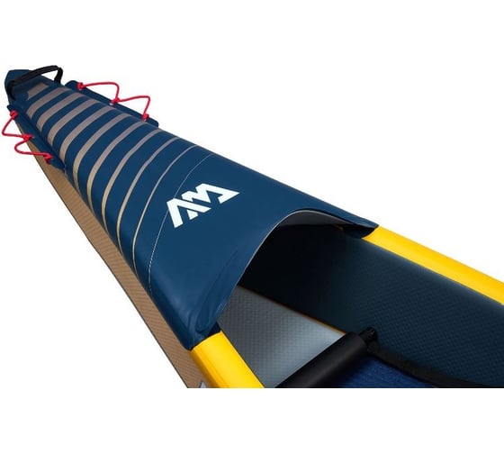 Надувной каяк Aqua Marina Tomahawk 375x72 см, насос, сиденье, киль, рюкзак, до 128 кг AIR-K 375