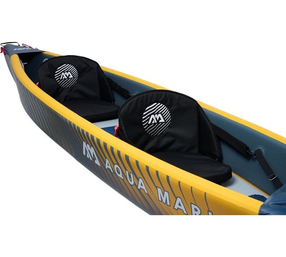 Надувной каяк Aqua Marina Tomahawk 375x72 см, насос, сиденье, киль, рюкзак, до 128 кг AIR-K 375