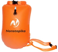 Буй для безопасного плавания Nonstopika 20 л, оранжевый Buoy20l-or