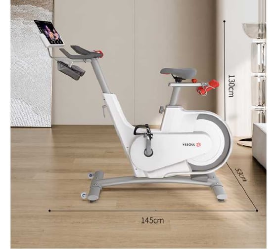 Велотренажер DFC YESOUL Smart Spinning bike V1 белый V1 WHITE