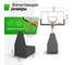 Баскетбольная стойка UNIXline B-Stand-PC 72"x42" R45 H120-305 см BSTSFPPR305_72PCBK 3