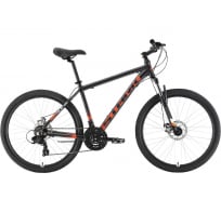 Велосипед STARK Indy 26.1 D Shimano, 2021 г, черный/оранжевый, размер рамы 16", HD00000038